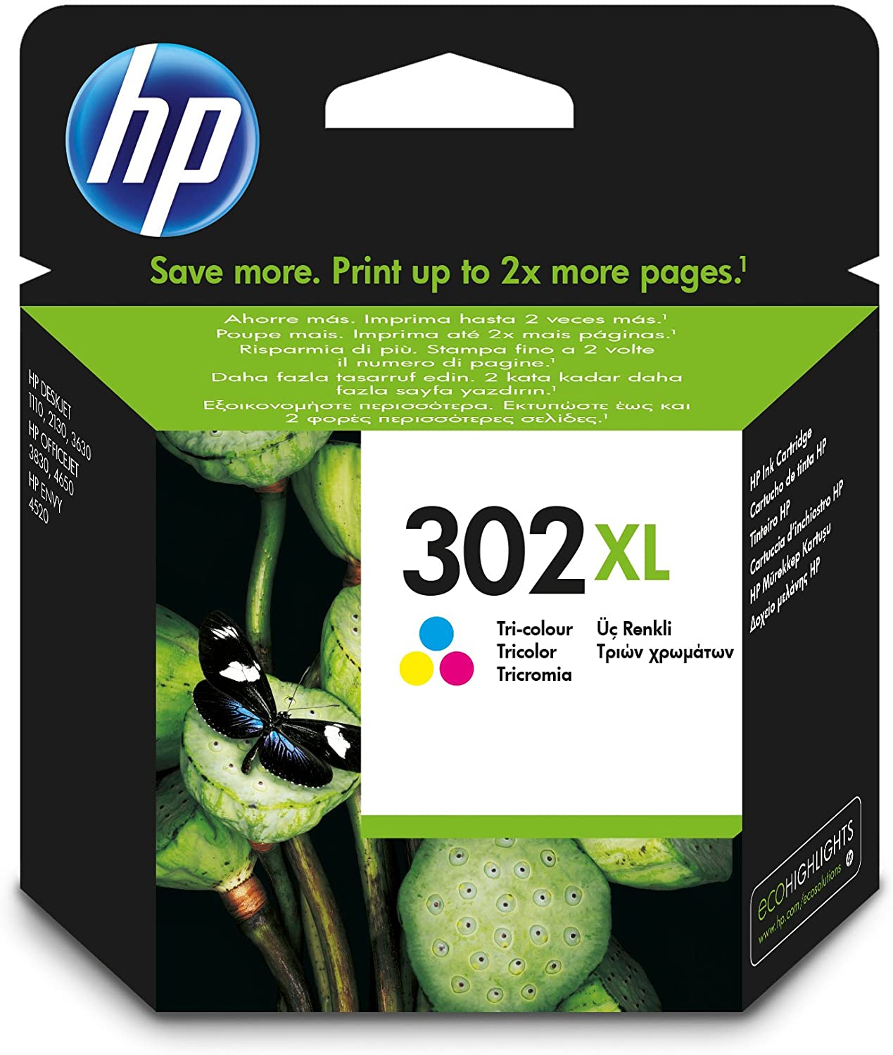 Genuine HP 302 HP302XL Printer Cartridges Multipack Single Original Packaging Colors | eBay