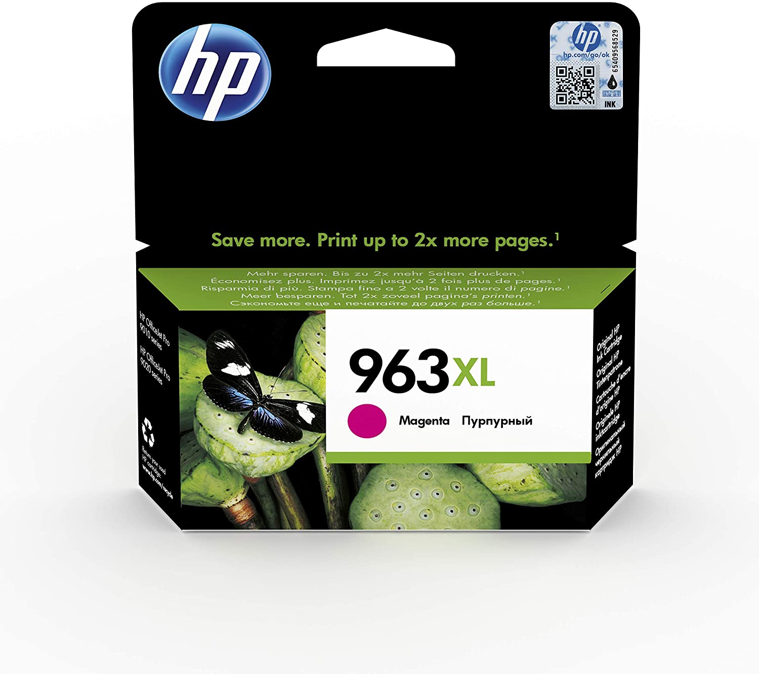 Oryginalny wkład atramentowy HP 963XL Officejet do 9010 9012 9015 9018 9020 9023 9028 - Zdjęcie 19 z 23
