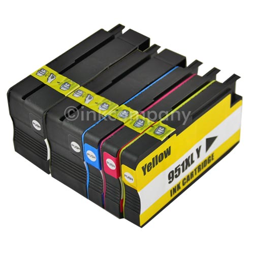 5 Drucker Patronen für HP 950 951 XL Officejet Pro 8100 8610 8615 8620 ...